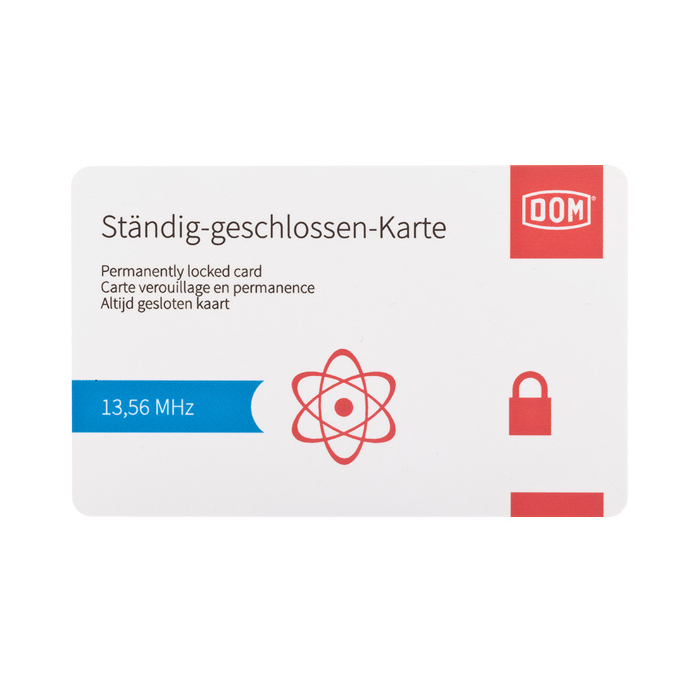 DOM ENiQ® karta pro trvalé uzavření