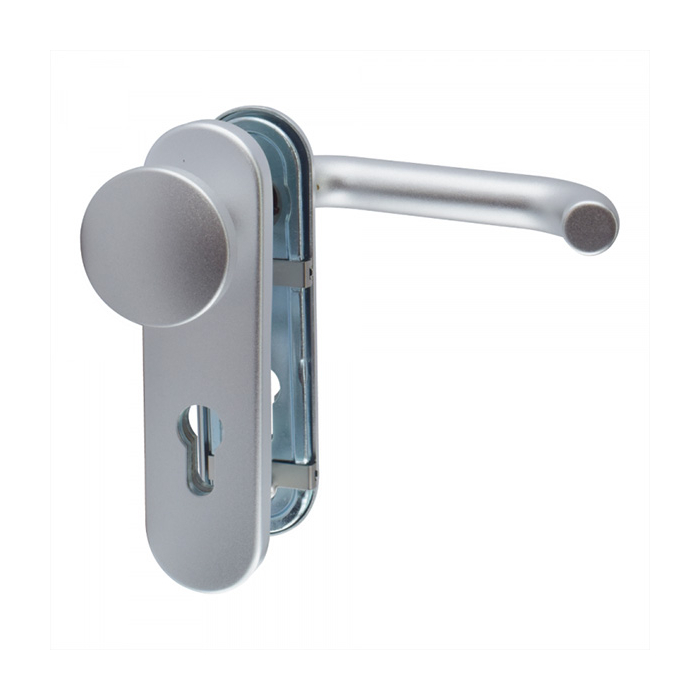 Protipožární kování klika / knoflík bez ochrany proti vytržení jádra KS