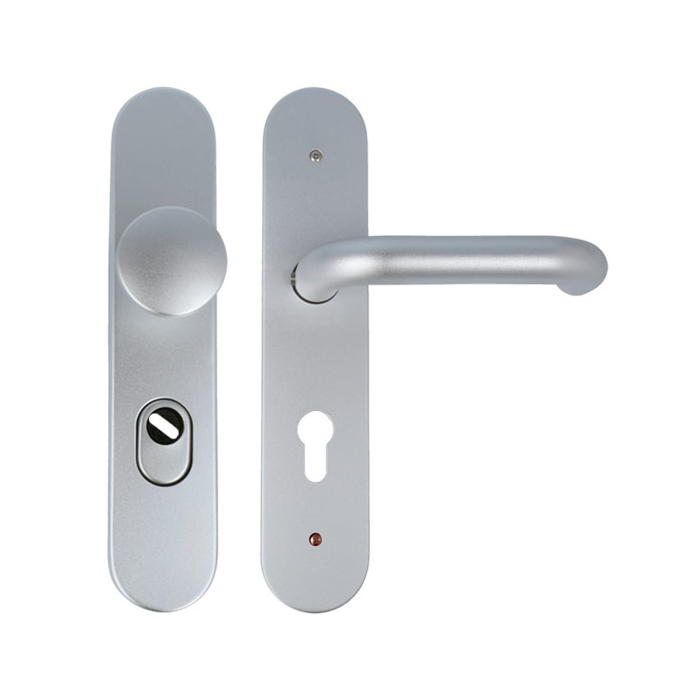 Kování klika / knoflík s dlouhým štítem