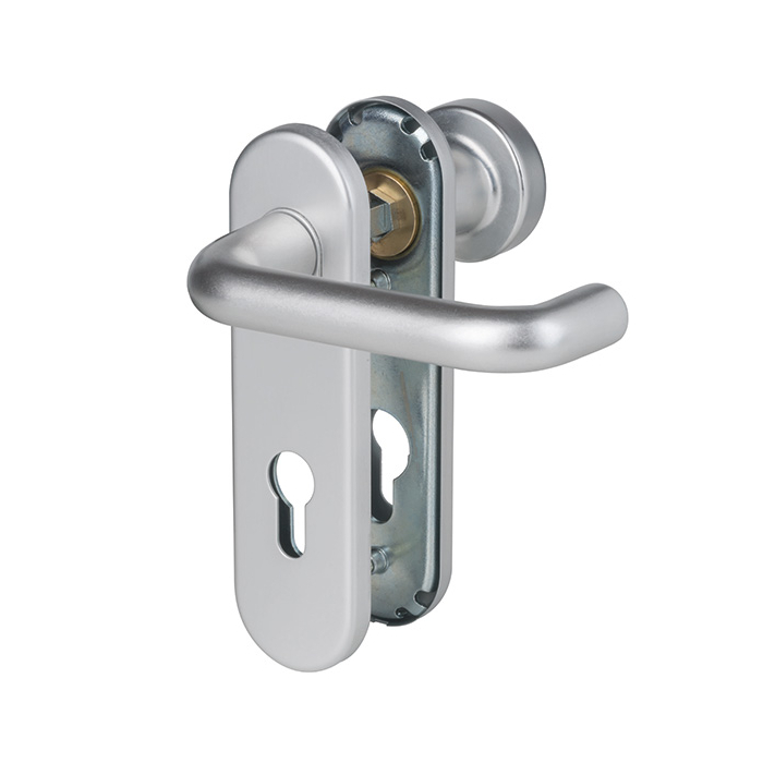 Paula kování s krátkým štítem / klika-knoflík