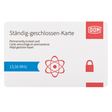 DOM ENiQ® karta pro trvalé uzavření