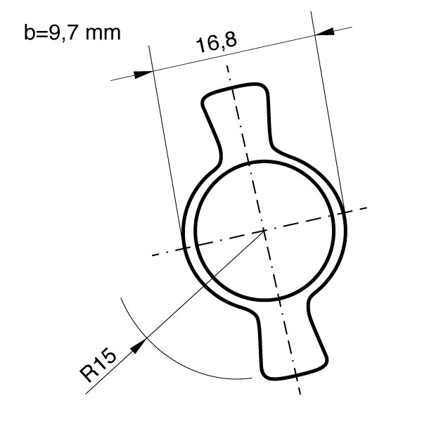 DORMAKABA dvoustrann&yacute; uzamykac&iacute; nos (Biffar)