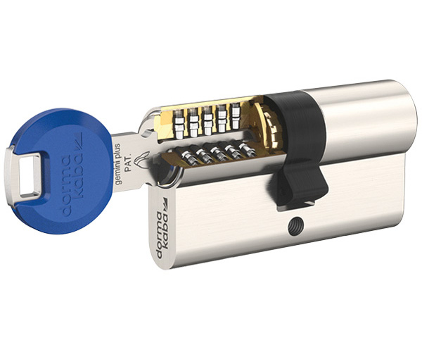 DORMAKABA gemini plus průřez válce