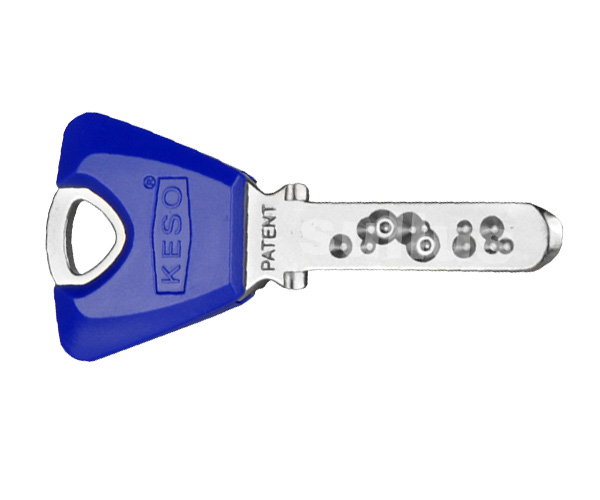 KESO 4000S kl&iacute;č s barevnou krytkou